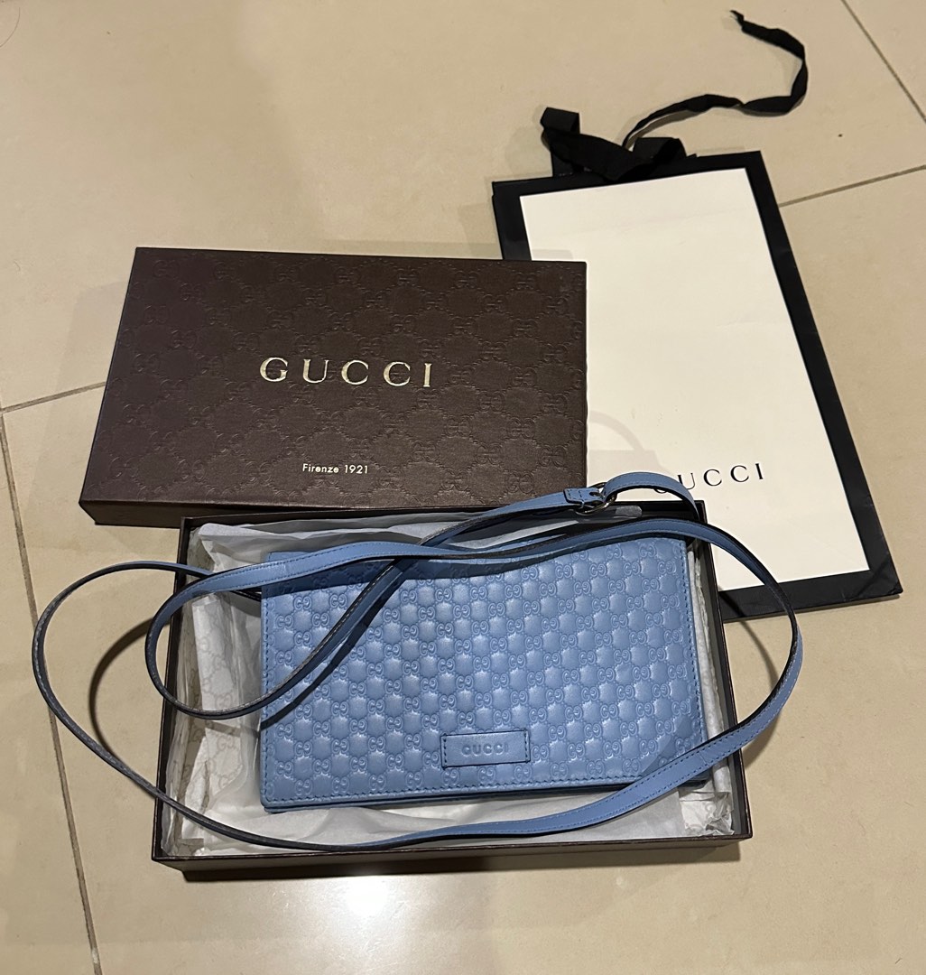 Gucci microguccissima outlet wallet crossbody