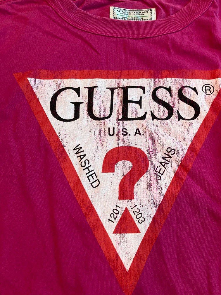 Guess vintage tee sales