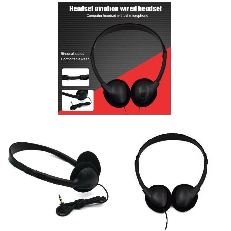 Head mounted Computer Headset No Microphone Gaming Headset Noise