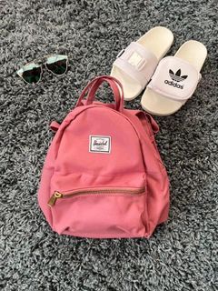 FREE ITEM ALERT! Small Off-White Jessica Moore Backpack Bag 🌺, Women's  Fashion, Bags & Wallets, Backpacks on Carousell