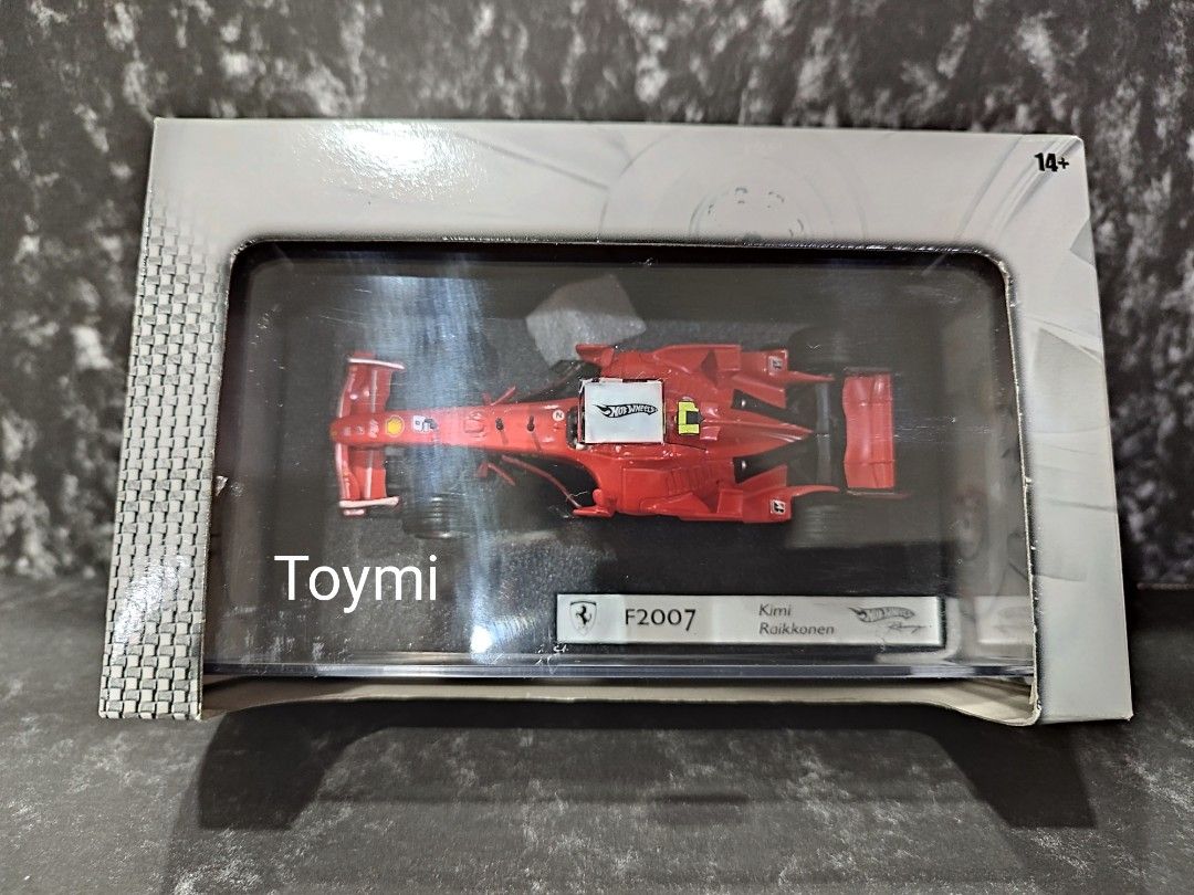 Hot Wheels Ferrari F2007 #6 Kimi Raikkonen World Champion