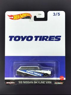 Hot Wheels Premium Toyo Tires 69 Nissan Skyline Van