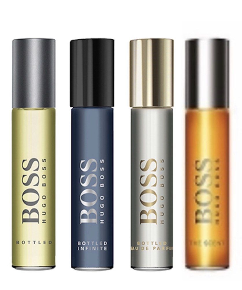Hugo Boss 4PCS Spray Gift Set (4 x 10ml Spray) for Men