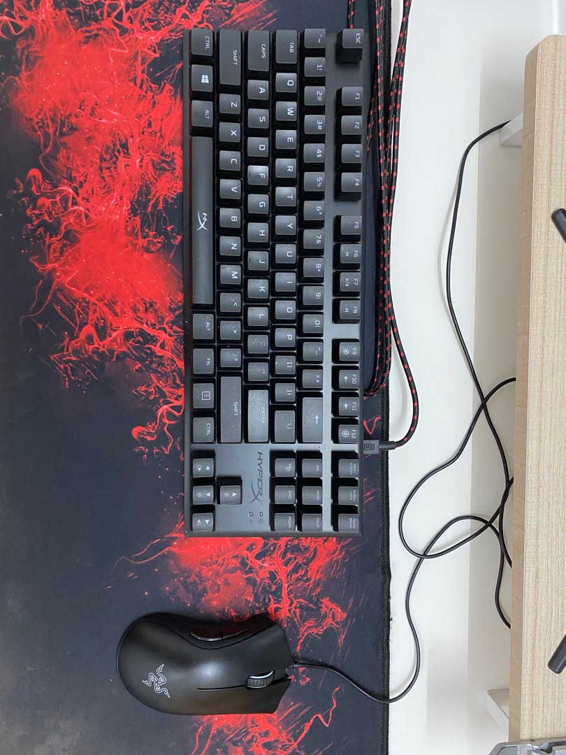 HyperX Alloy Fps Pro (Cherry MX Red) + Razer DeathAdder Essential