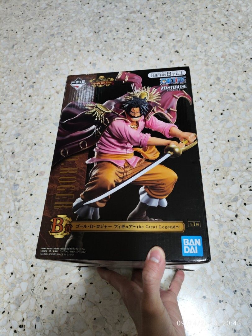 Ichiban Kuji One Piece Legends over Time Prize B Gold Roger Anime Figure  Figurine Statue, Hobbies & Toys, Toys & Games on Carousell