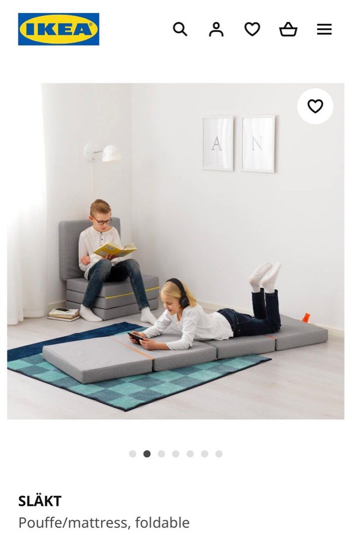 Folding foam online mattress ikea