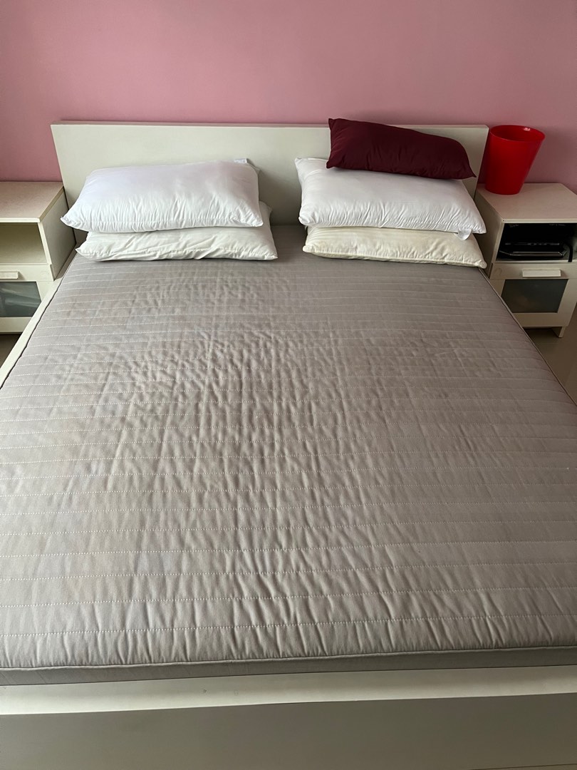 IKEA Sultan Queen Sized Matress, Furniture & Home Living, Bedding
