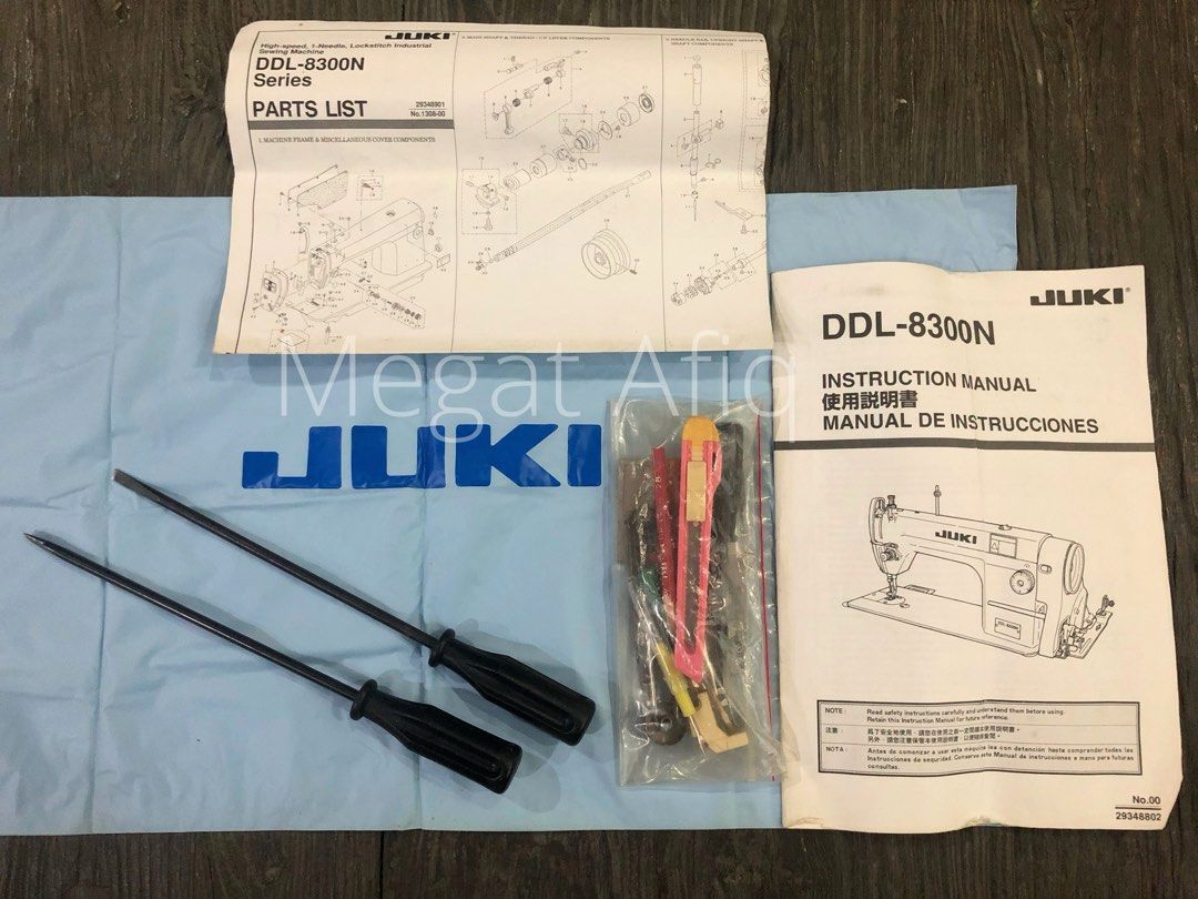 Industrial Sewing Machine JUKI DDL-8300N, Furniture & Home Living, Home  Improvement & Organisation, Home Improvement Tools & Accessories on  Carousell