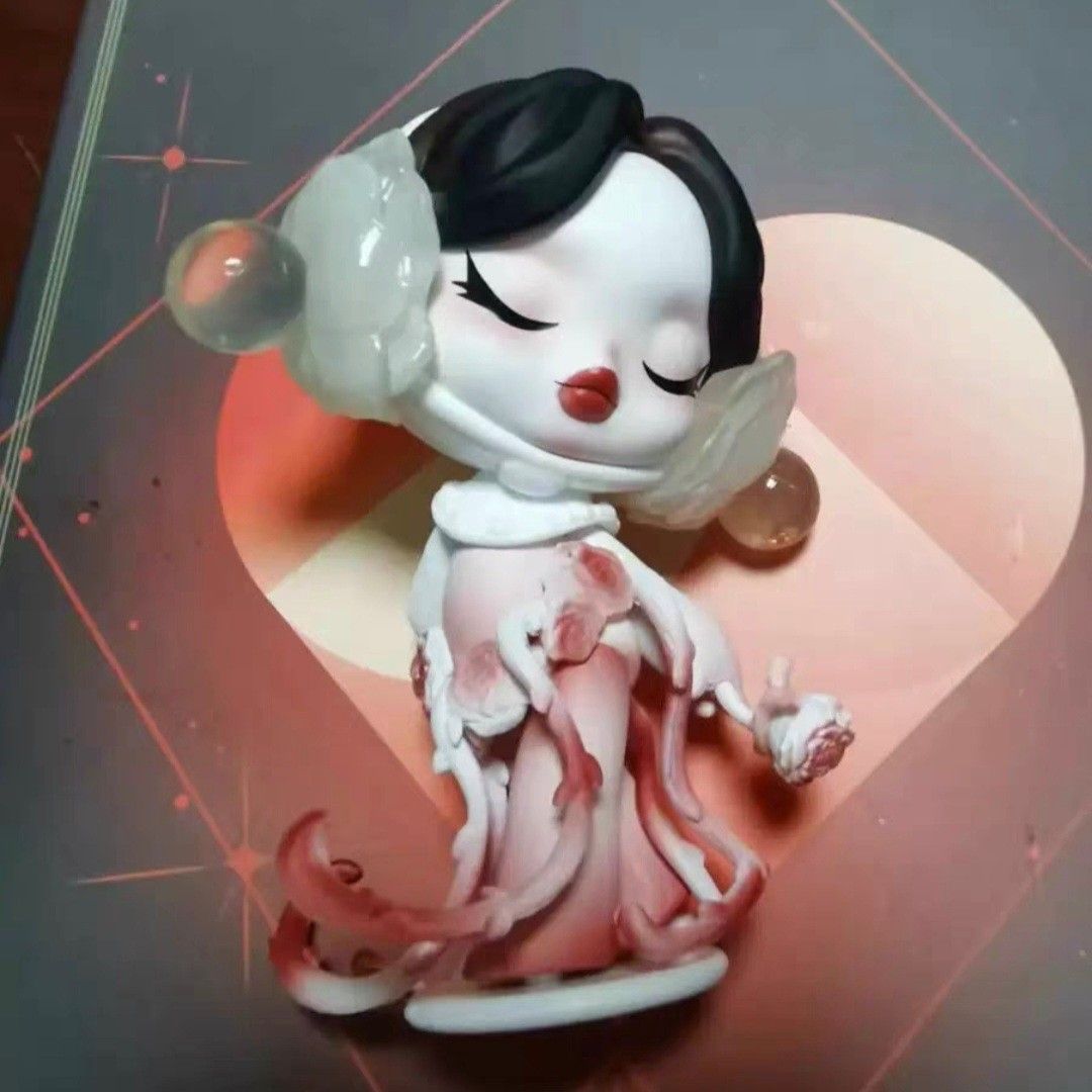 Inspired POPMART SKULLPANDA The Valentine's Day Figurine, Hobbies