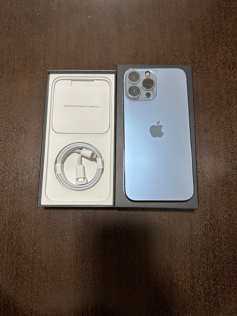 iPhone 13 Pro Max 128GB Sierra Blue, Mobile Phones & Gadgets, Mobile ...