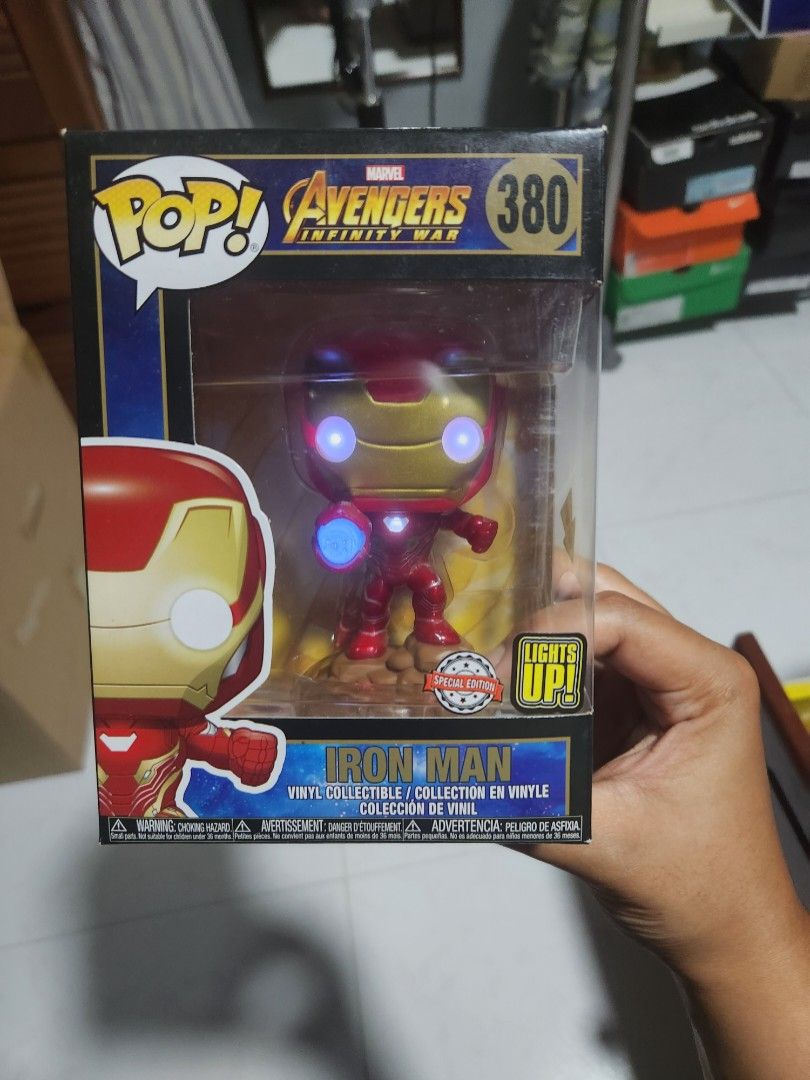 Iron man light up funko pop discount