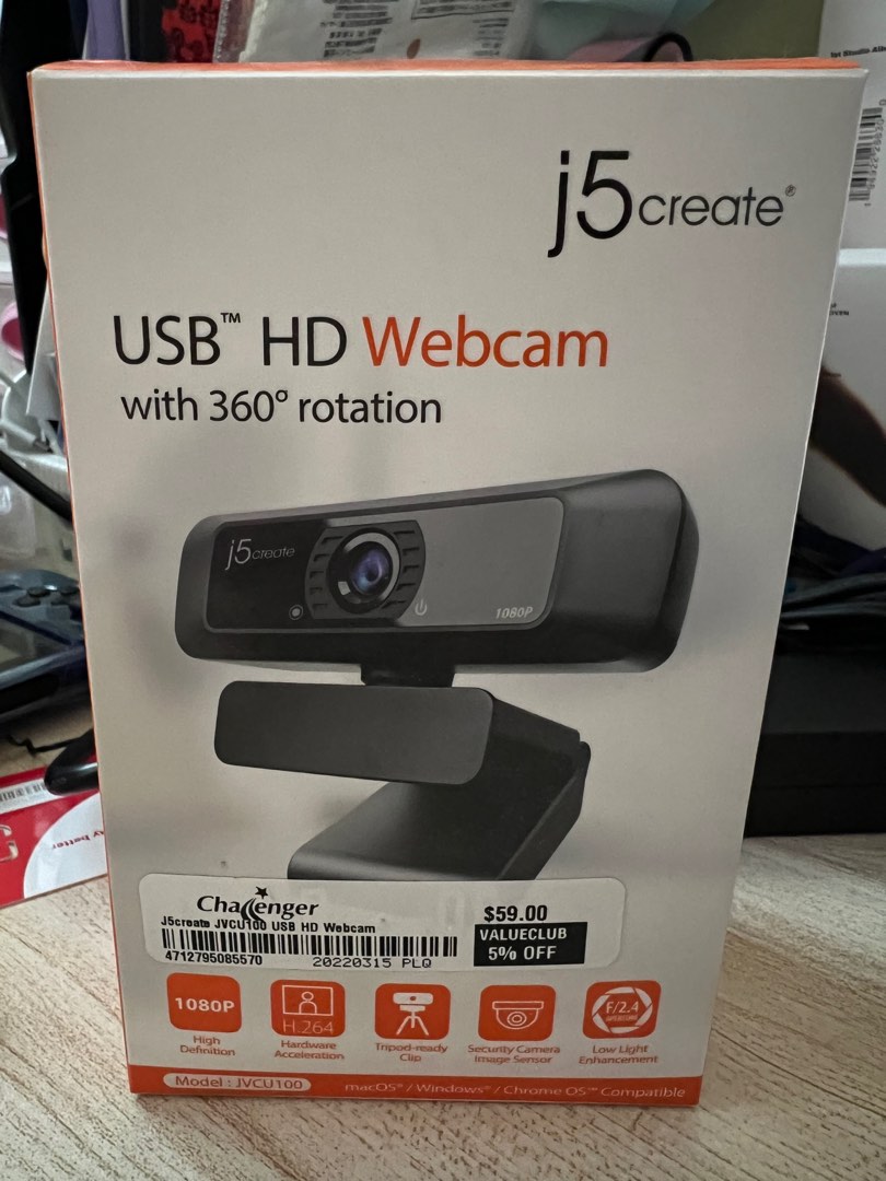 webcam j5