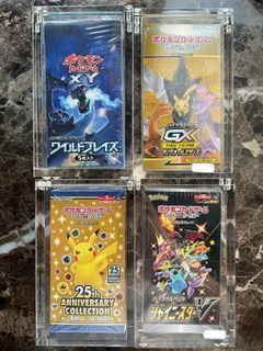 Japanese Pokémon Booster Boxes for sale