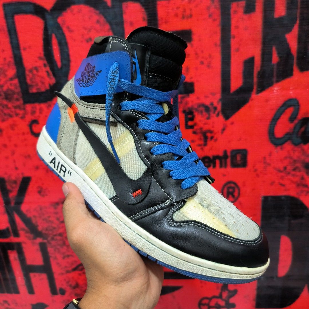 Air jordan 1 shop fragment off white