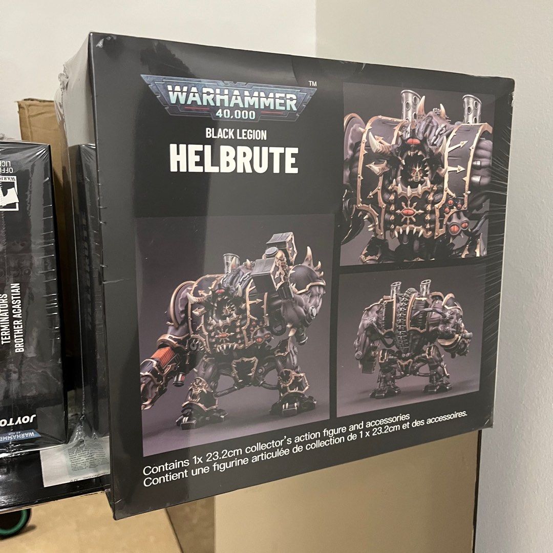 Joytoy chaos helbrute black legion, Hobbies & Toys, Toys & Games on