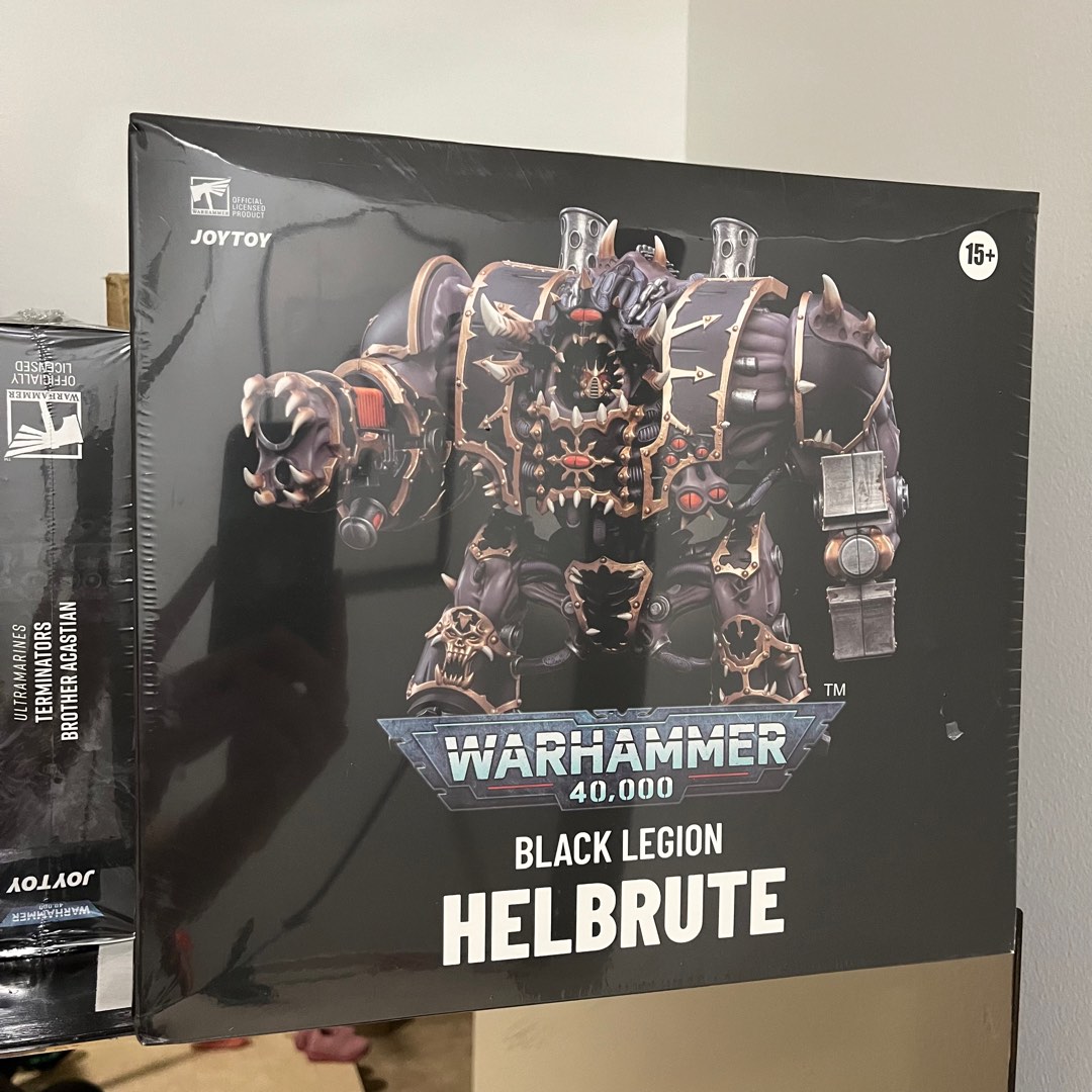 Joytoy chaos helbrute black legion, Hobbies & Toys, Toys & Games on