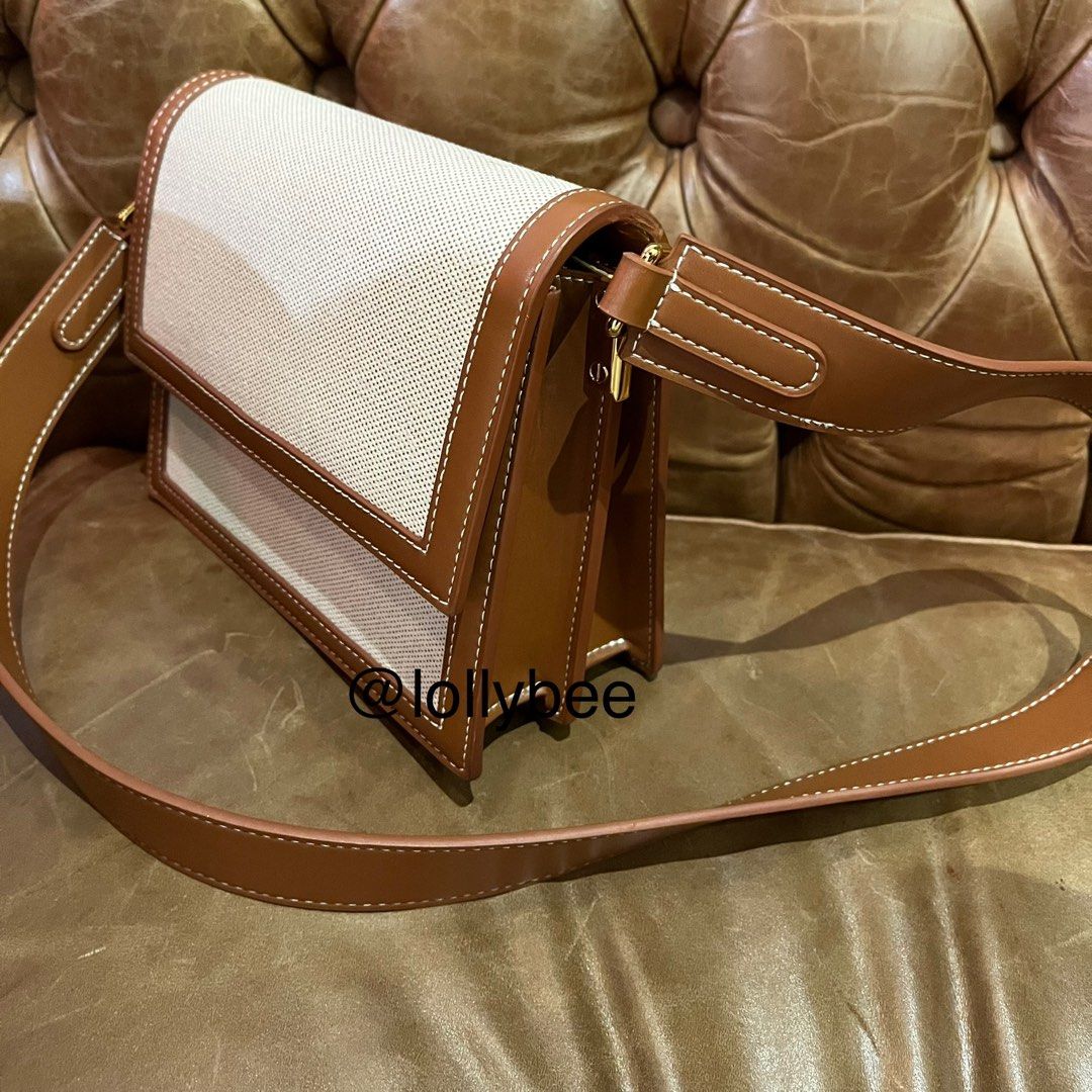 JW Pei Mini Flap in Canvas, Women's Fashion, Bags & Wallets, Cross-body Bags  on Carousell