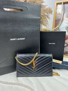 SOLD) Brand New Ready Stock YSL WOC in Black with GHW YSL Kuala Lumpur  (KL), Selangor