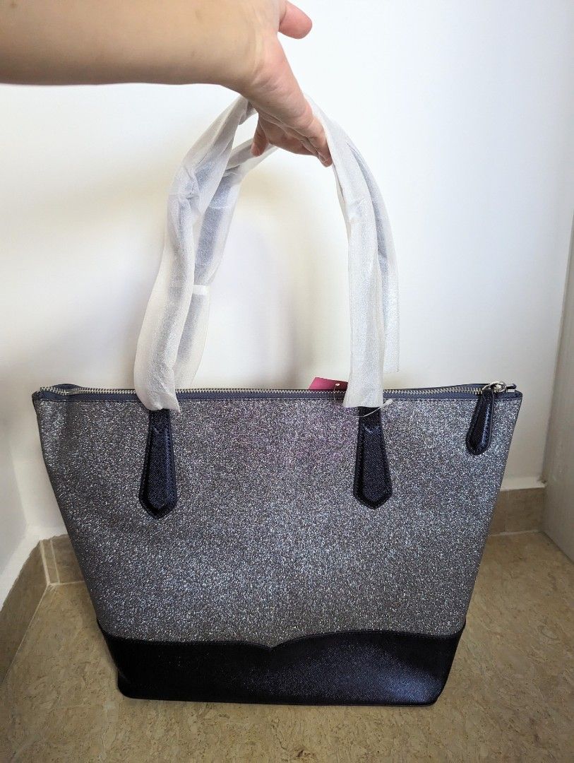 Lola glitter tote kate spade on sale