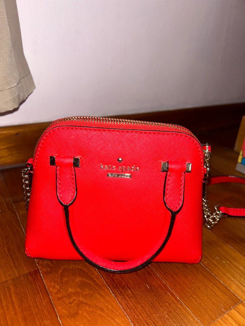 Red kate clearance spade bag