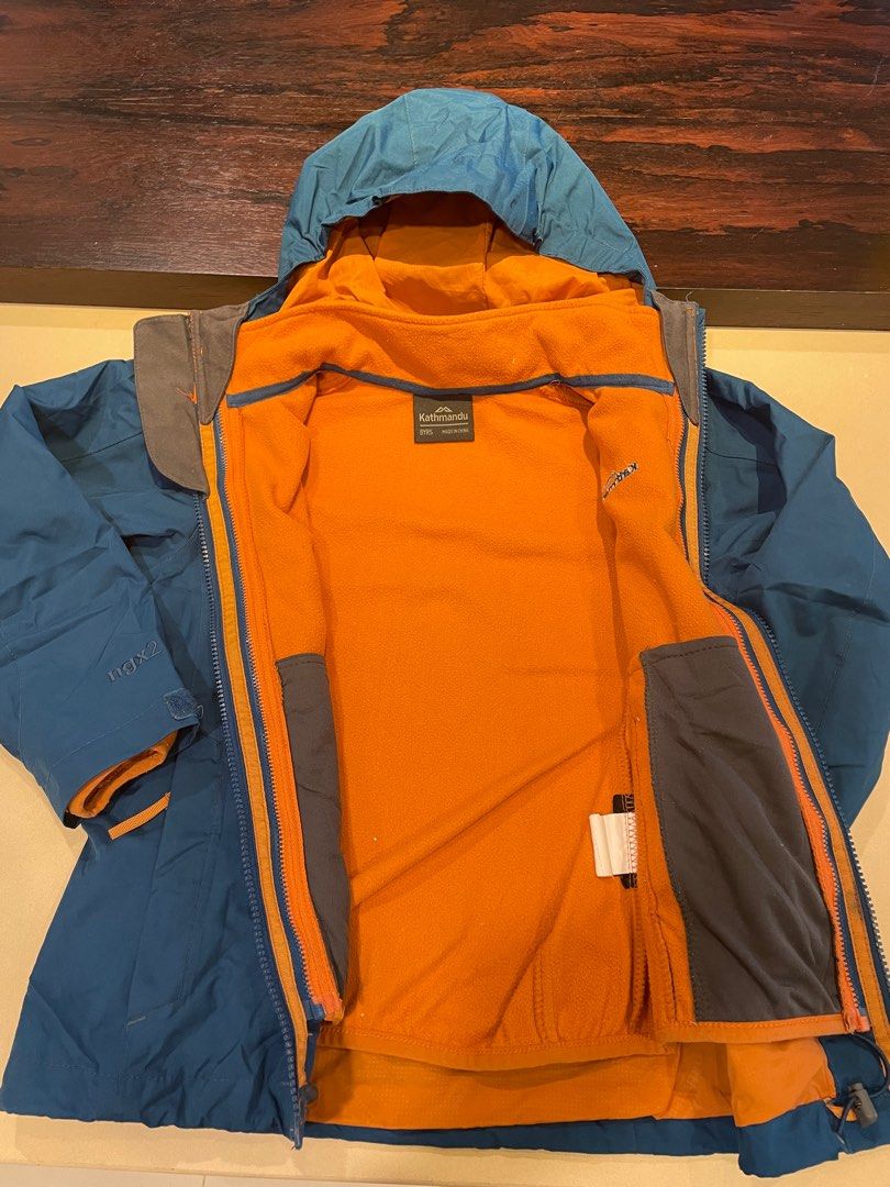 Kathmandu NGX2 Waterproof 3 in 1 Jacket for 8 Years old Babies