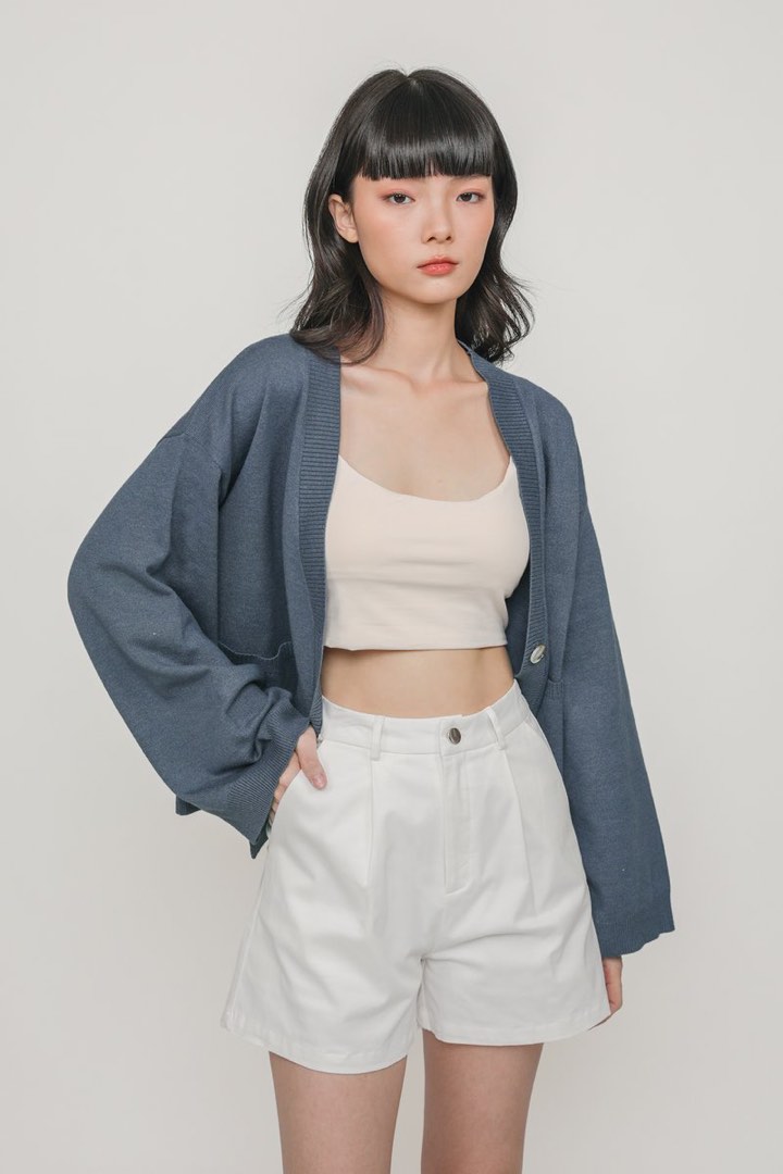 Wide arm best sale cardigan