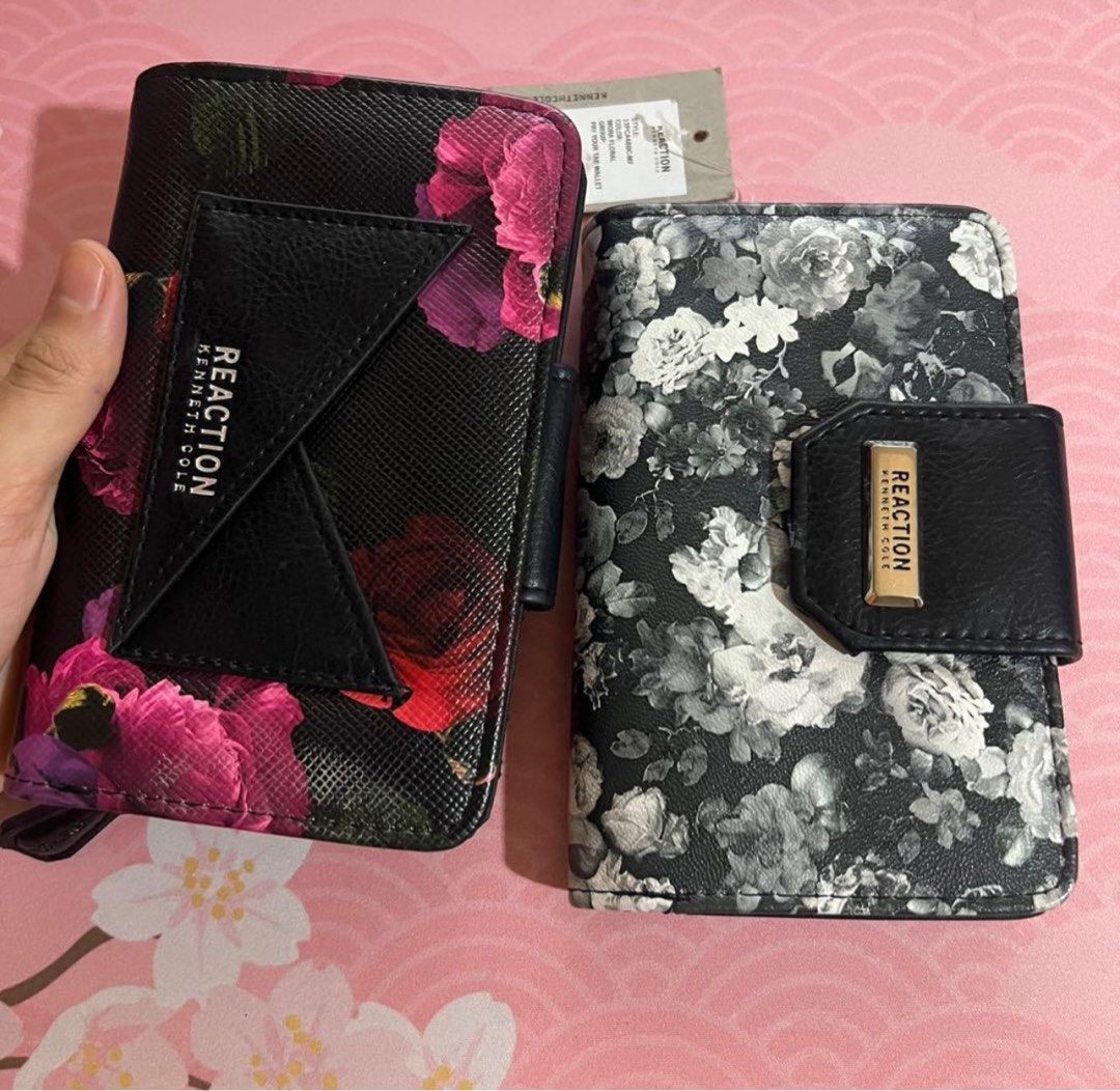 Kenneth Cole Wallet (Category: Wallets & Card holders) located in Quezon City. Submitted by cleanspaceph (Listing ID 1255207177, Image 2). Description: Brand New Kenneth Cole Wallet Guaranteed Authentic Very pretty in person! 🥰 Flaw: Signs of storage Price on tag: $50 each Selling for Php1,250 each (from Php1,750) Php2,000 for both Negotiable 🥰 Flaws on last photo .