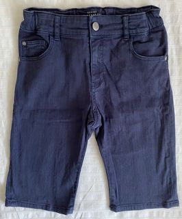 Kids 9-10Y Stretchable Dark Blue Denim Shorts