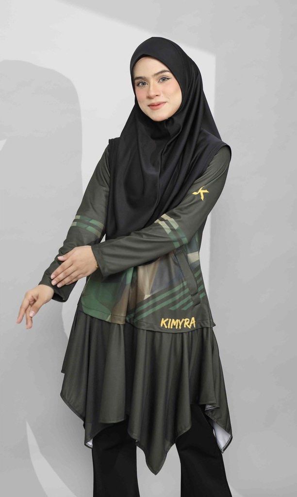 Kimyra Active wear tunic Women s Fashion Muslimah Fashion Tops