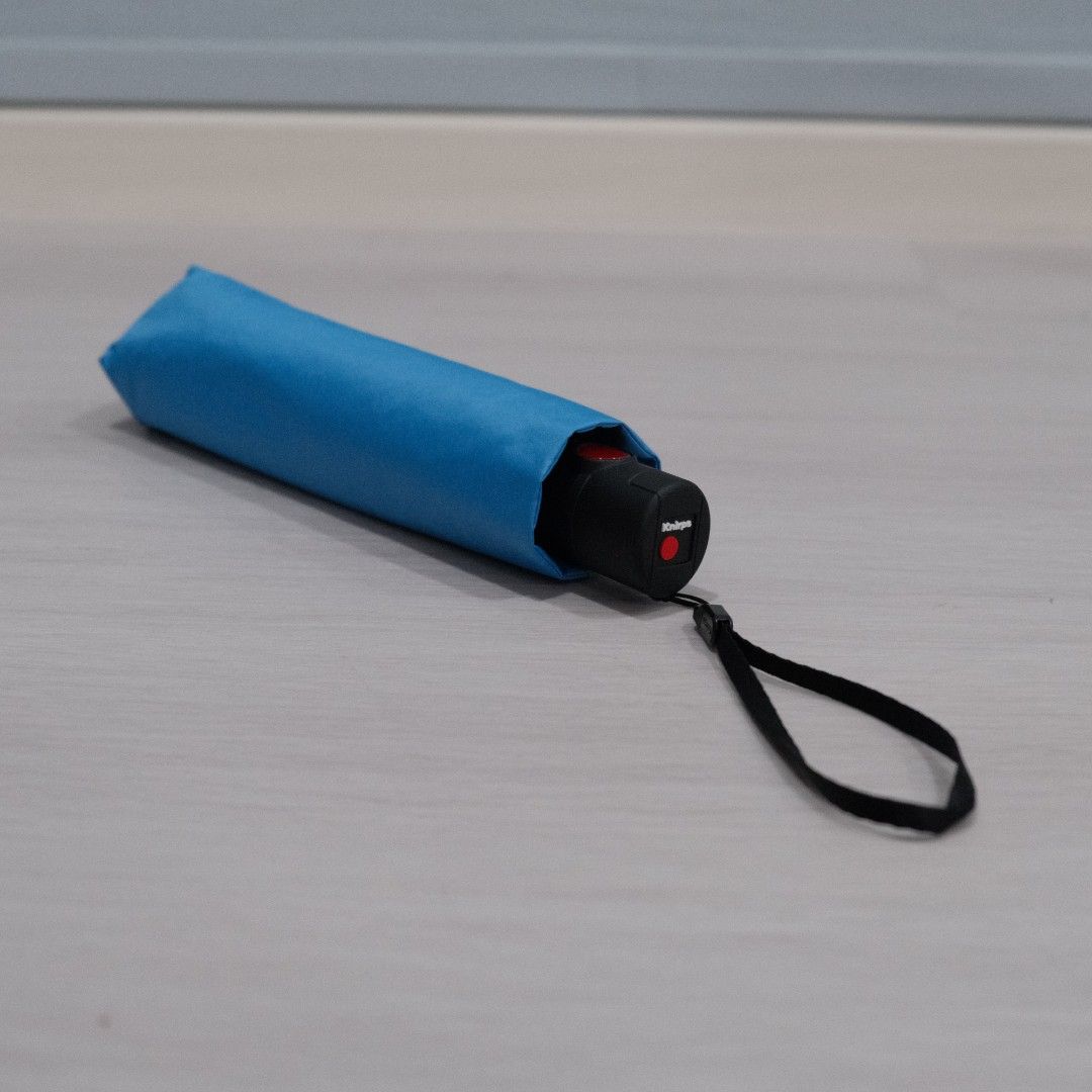 Knirps Ombrello U.200 Ultra Light Duomatic HeatShield – Apertura Automatica, Protezione UV, Nero