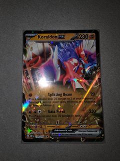 Koraidon ex gold full art, Hobbies & Toys, Toys & Games on Carousell