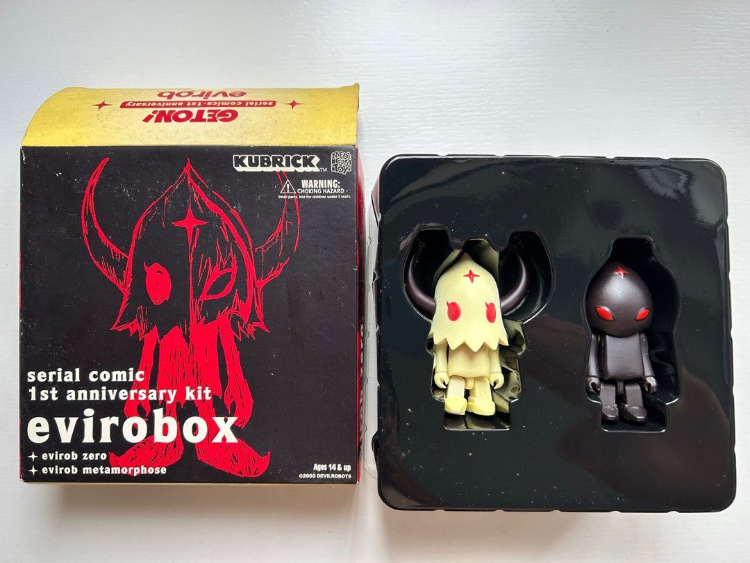 Kubrick GETON 別注serial comic 1st anniversary kit eviroboxevirob