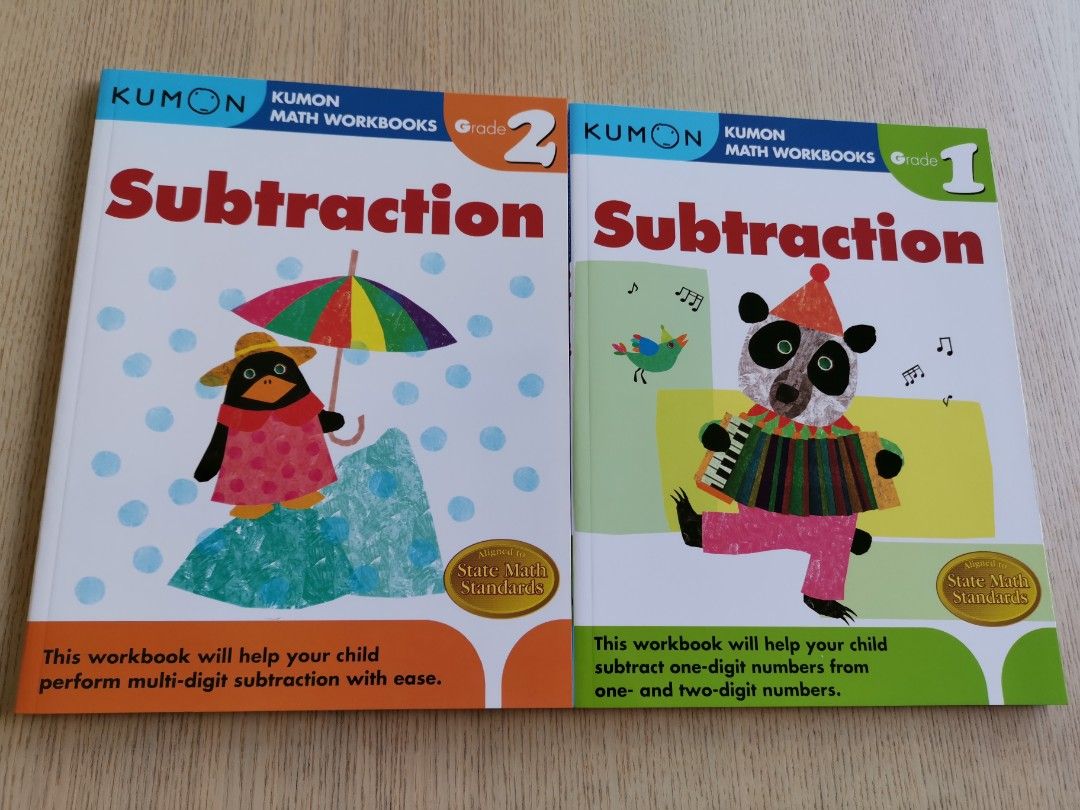 Kumon Addition and Subtraction books, Hobbies & Toys, Books & Magazines