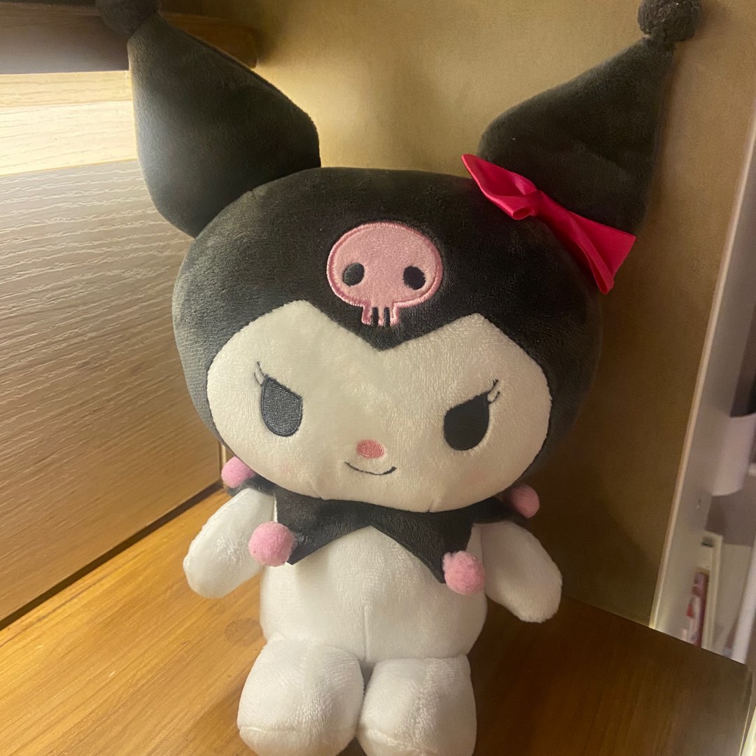 Kuromi Plushie, Hobbies & Toys, Toys & Games on Carousell