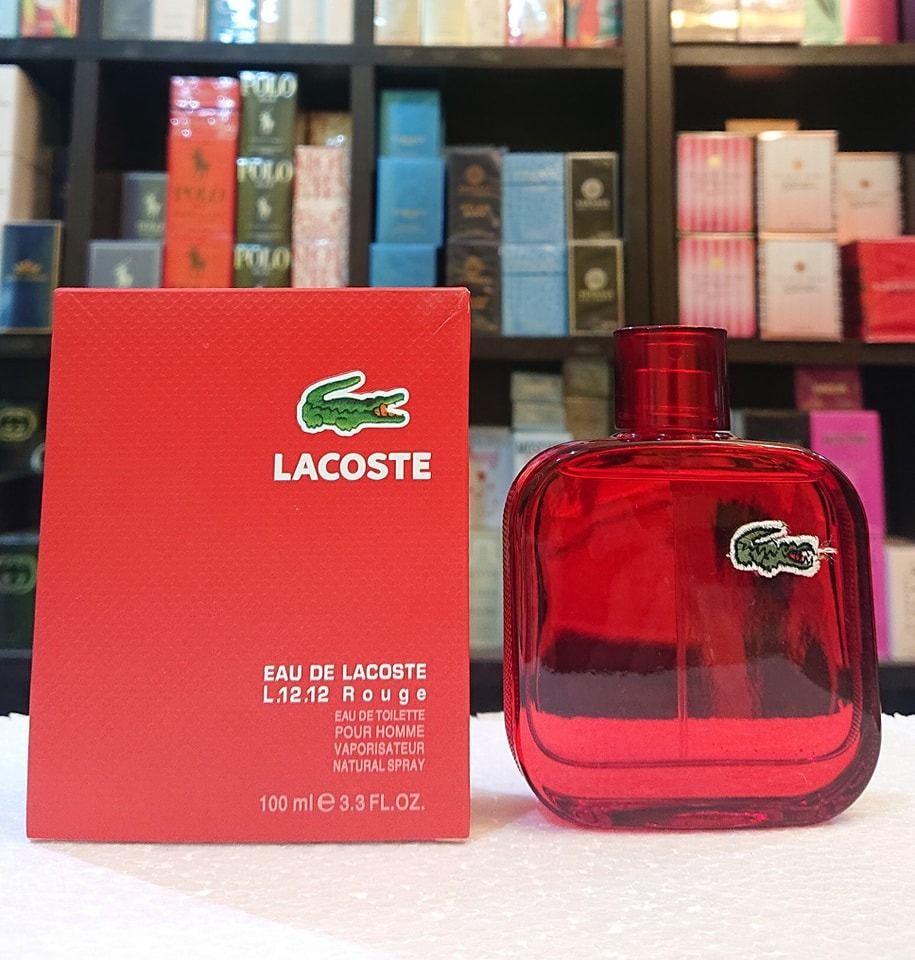 Lacoste red eau de toilette shop