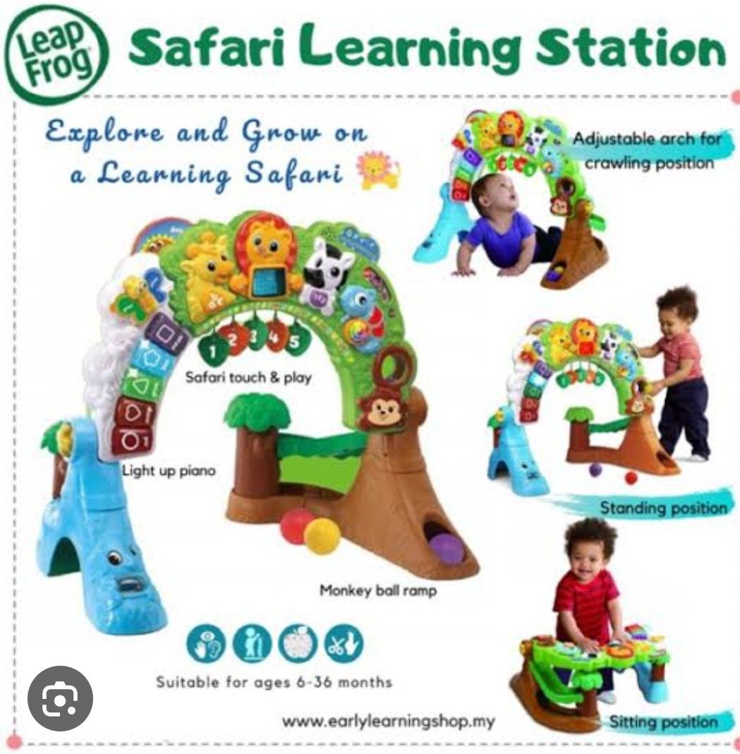 Vtech safari learning best sale station