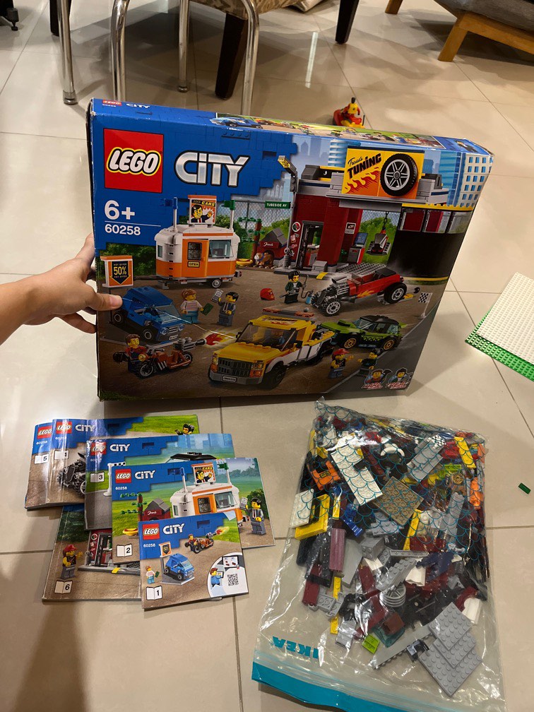 LEGO 6+ City Nitro Wheels 60258 Tuning Workshop Building Kit (897