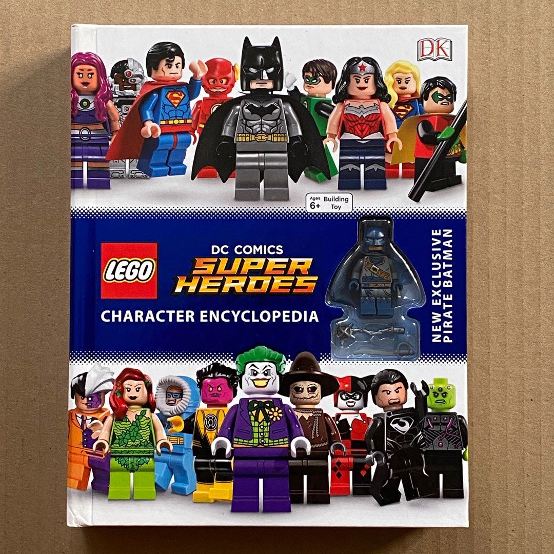 LEGO DC Comics Super Heroes Character Encyclopaedia Includes Exclusive Pirate Batman Minifigure Hobbies Toys Books Magazines Fiction Non Fiction on Carousell