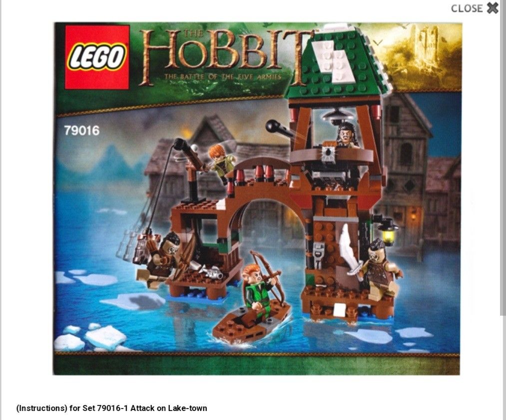 LEGO Hobbit 79016 Hobbies Toys Toys Games on Carousell