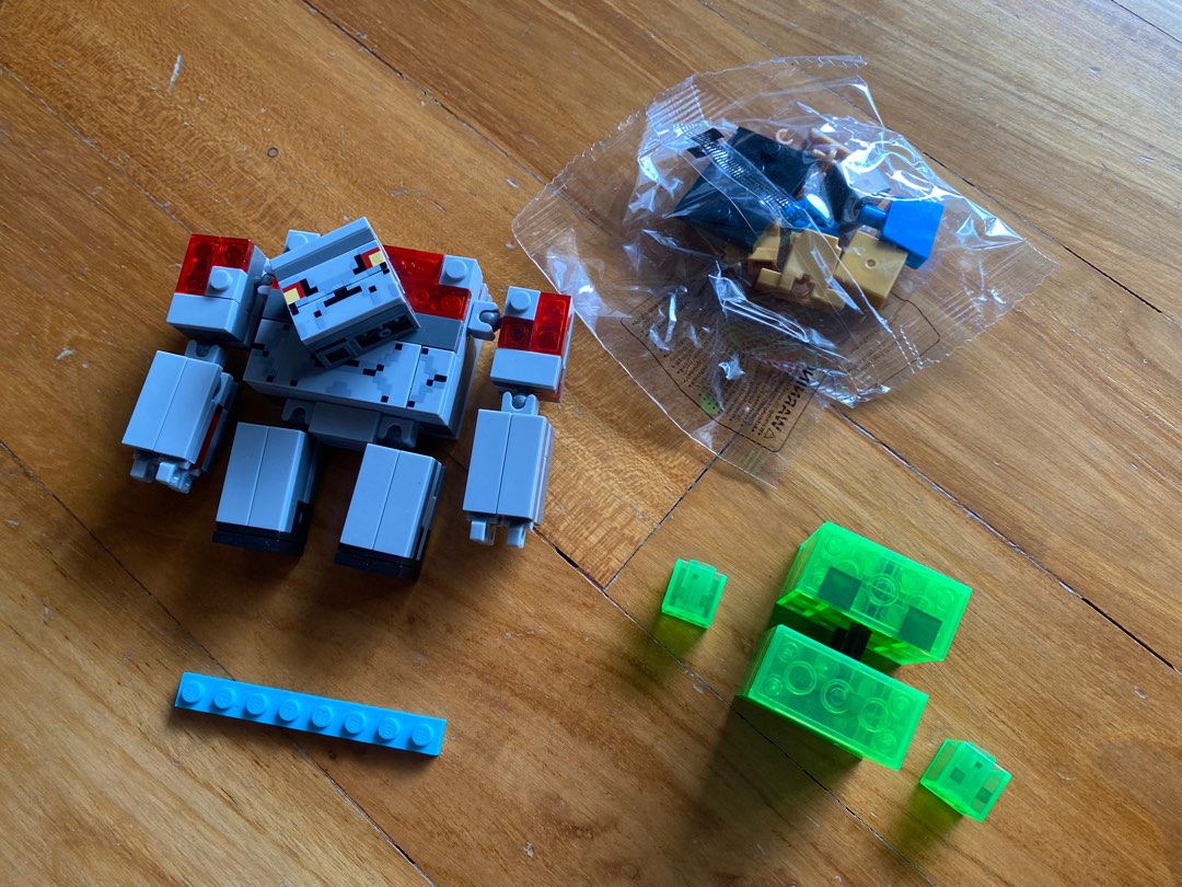 Lego minecraft silverfish cheap