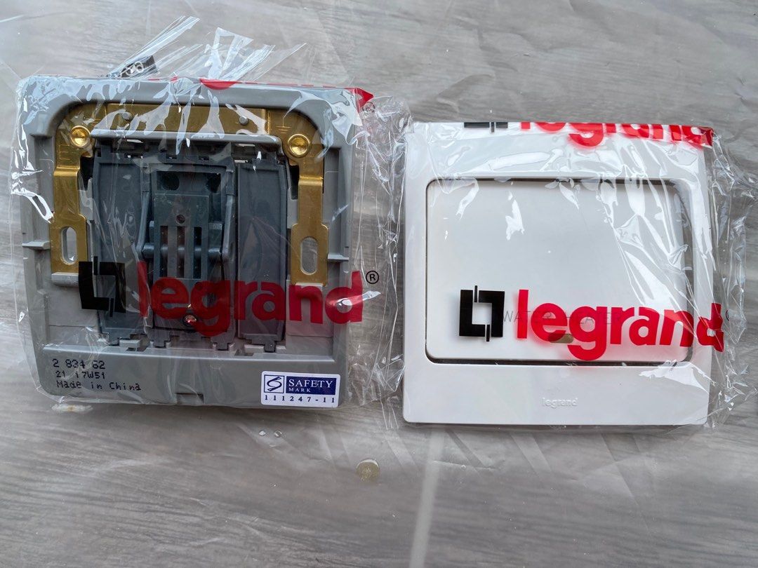 Legrand Water Heater switch. Double pole 20A, Furniture & Home Living