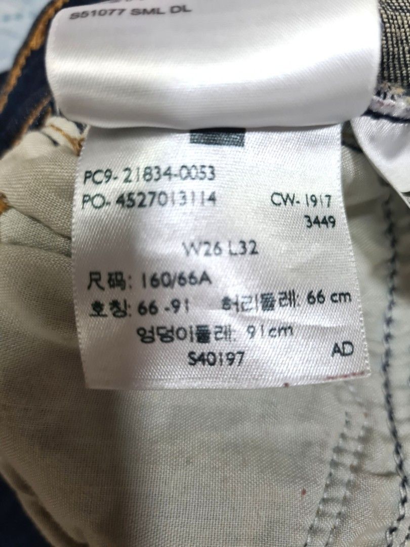 Levis w26 l32 hot sale