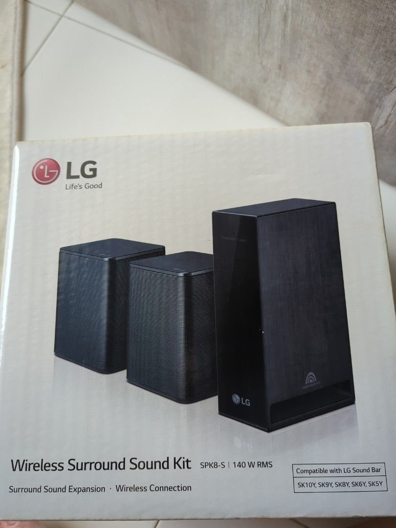 LG wireless surround sound kit, Audio, Soundbars, Speakers & Amplifiers