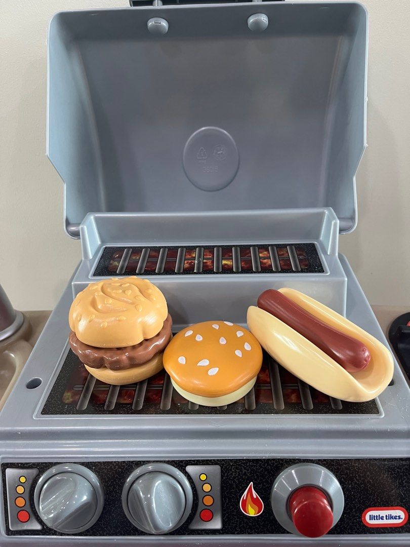 Little tikes get hot sale out and grill