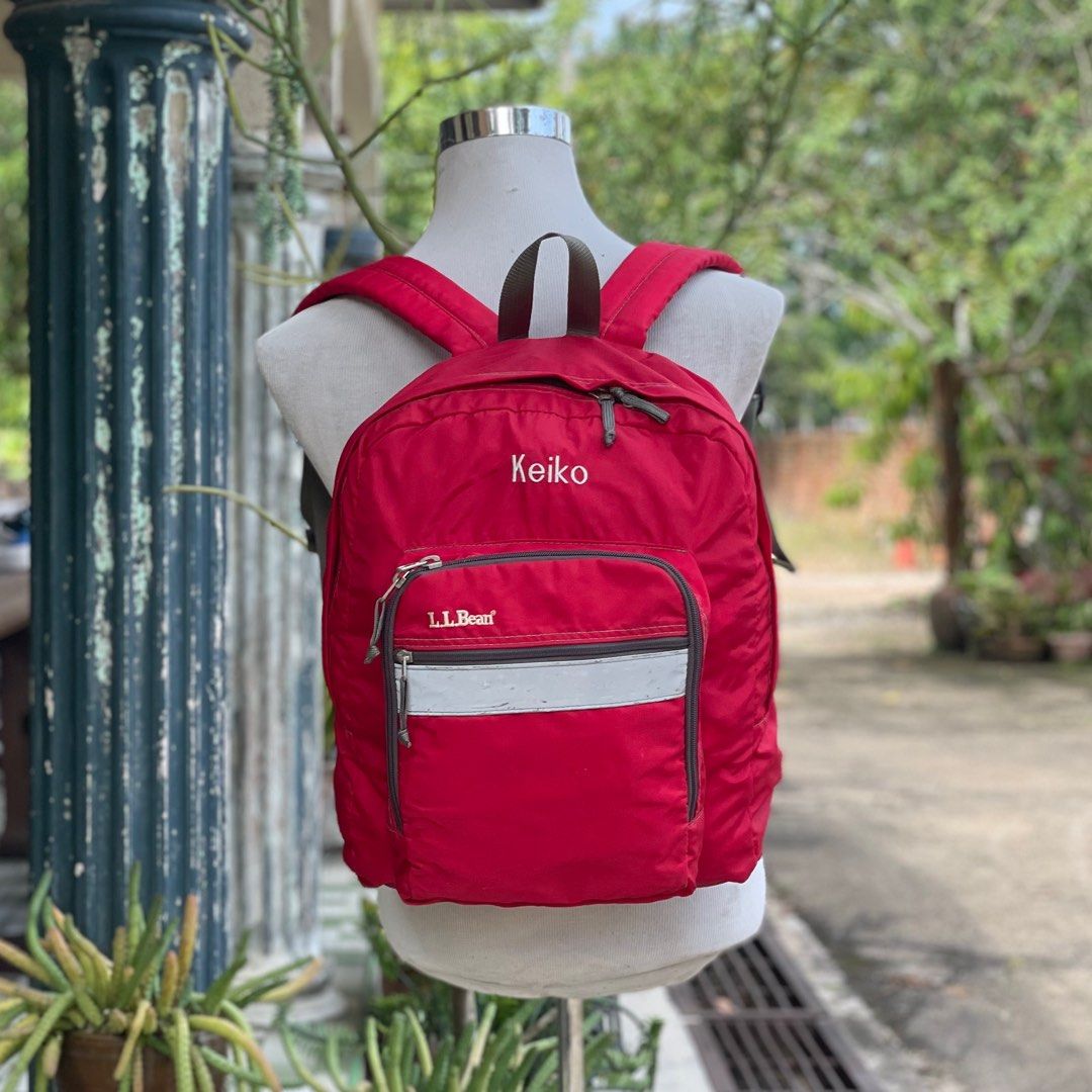 Ll bean backpack initials discount