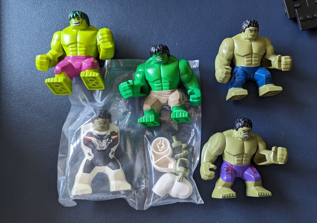 Lot of Lego Hulk Big Figs Original Hobbies Toys Toys Games