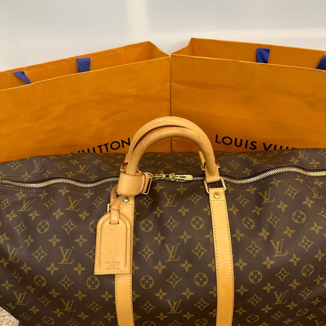 Louis Vuitton Keepall 60 Monogram, Luxury, Bags & Wallets on Carousell