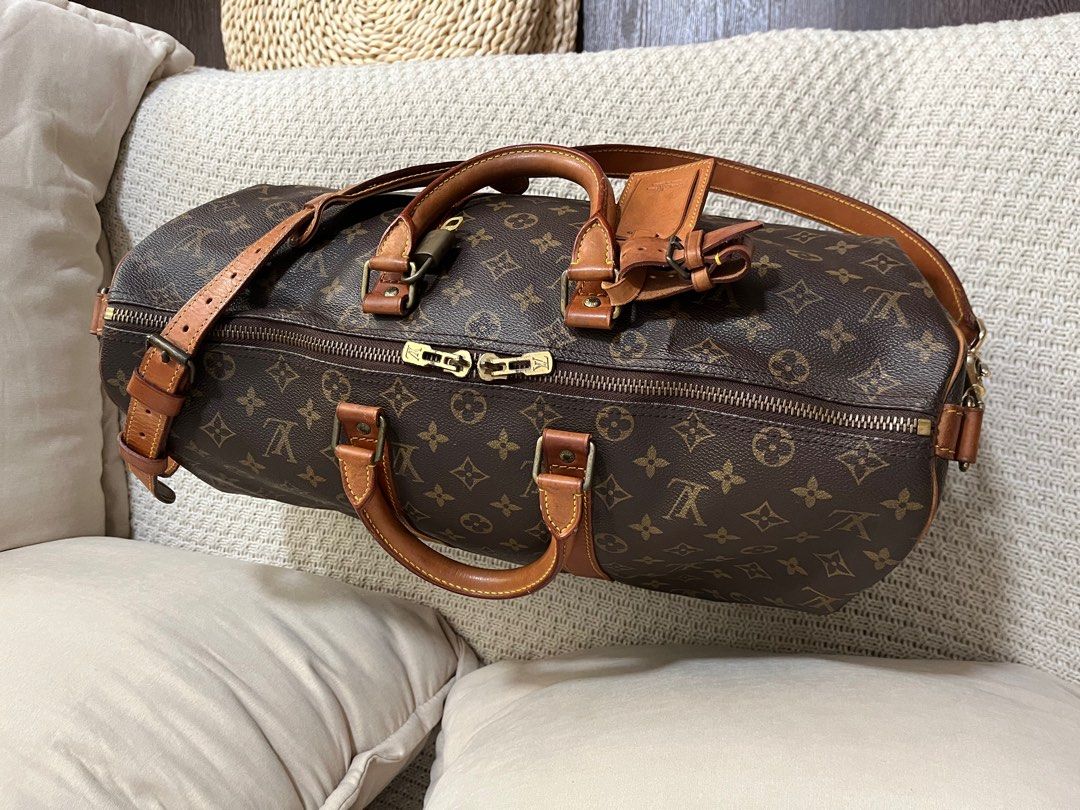LOUIS VUITTON Keepall 45 Bandouliere and Handle Strap - Spare Part, Luxury,  Accessories on Carousell