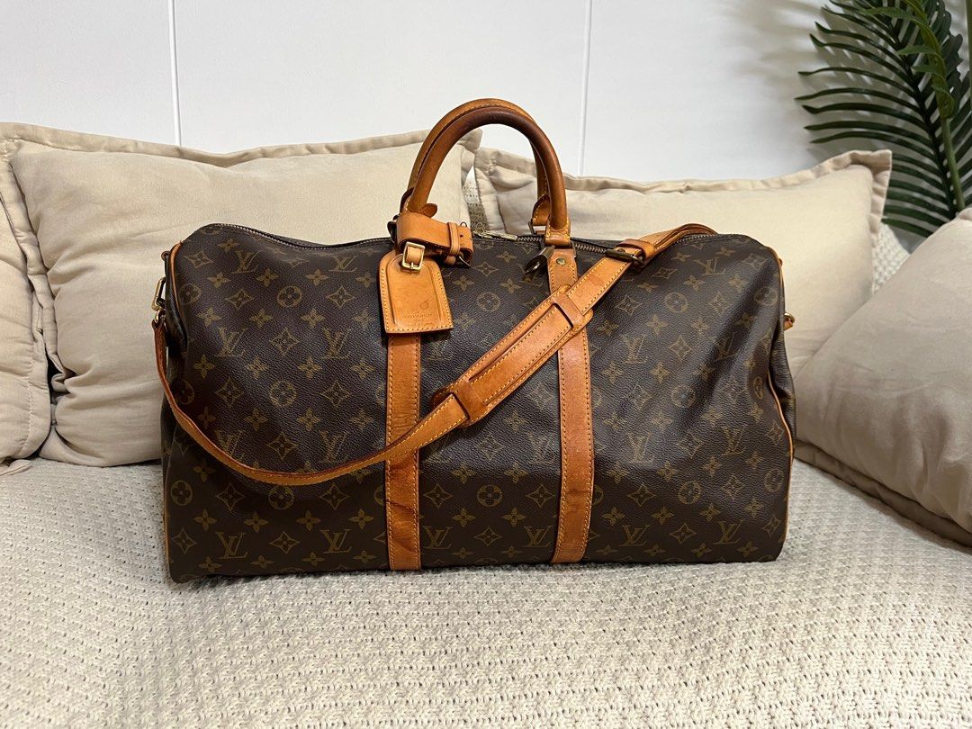 Louis Vuitton keepal 50, Luxury, Bags & Wallets on Carousell