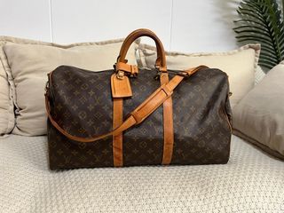 Louis Vuitton Keepall 55 Duffel in Damier Infini Leather with original  receipt